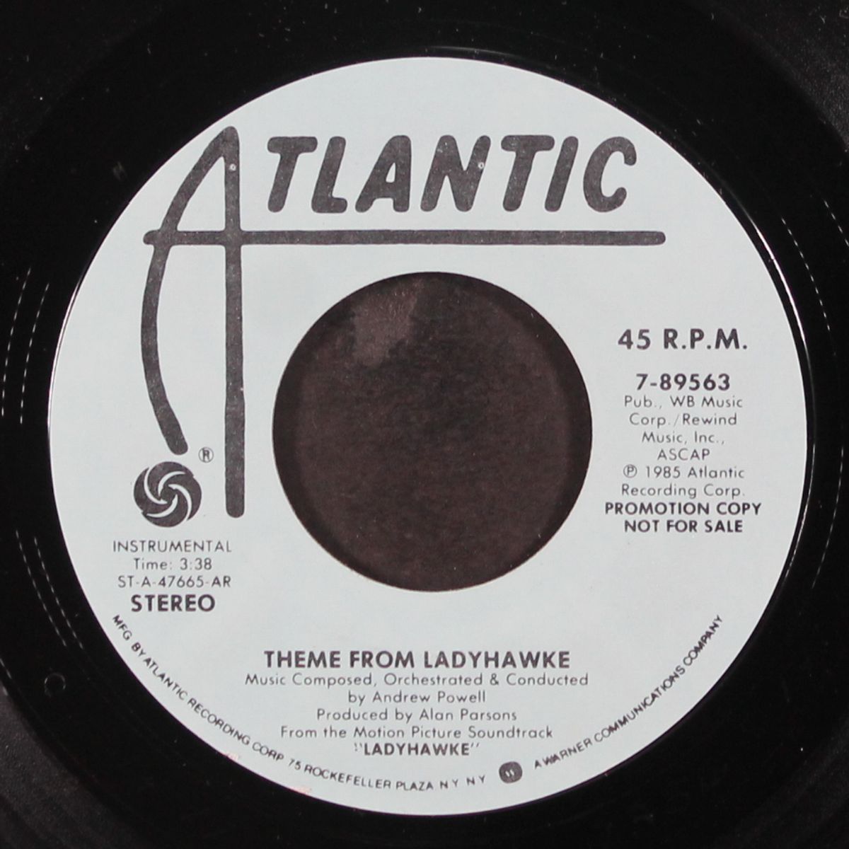 theme from ladyhawke / same by ANDREW POWELL