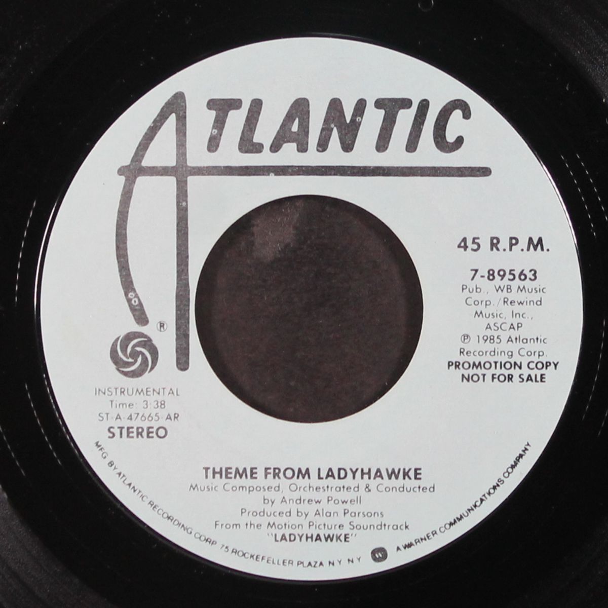 theme from ladyhawke / same by ANDREW POWELL