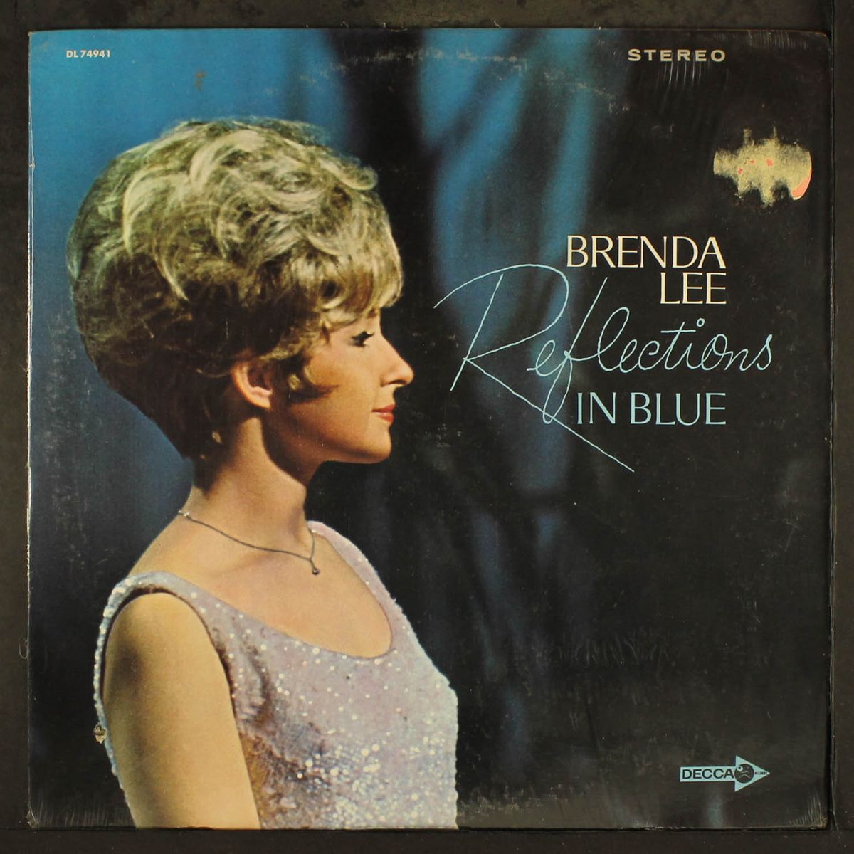reflections in blue by BRENDA LEE