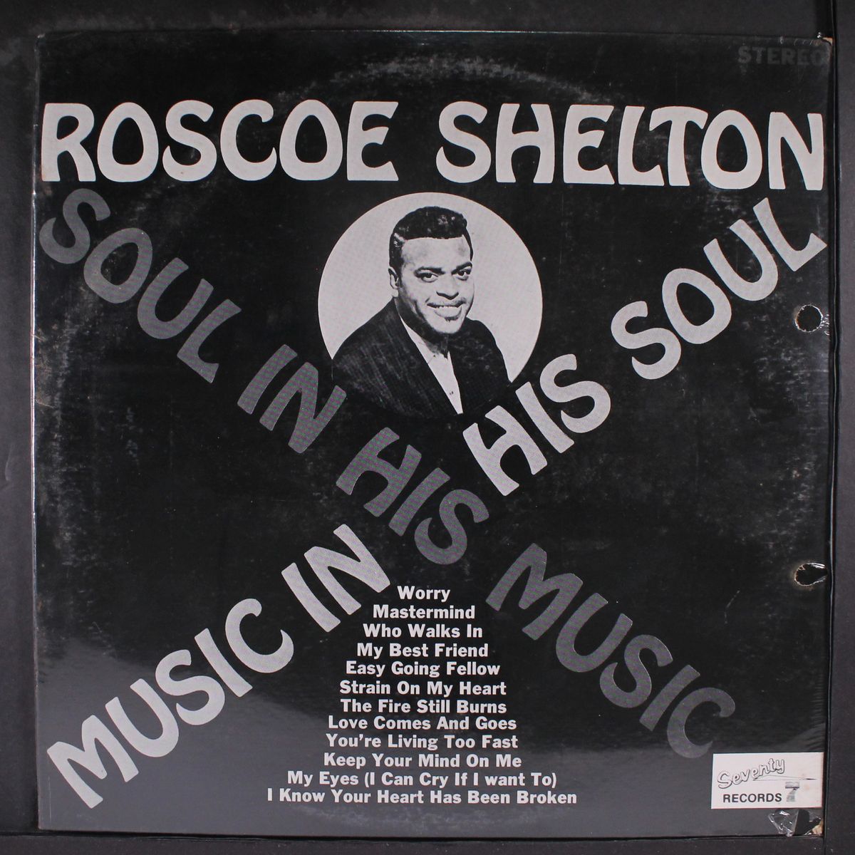 soul in his music by ROSCOE SHELTON