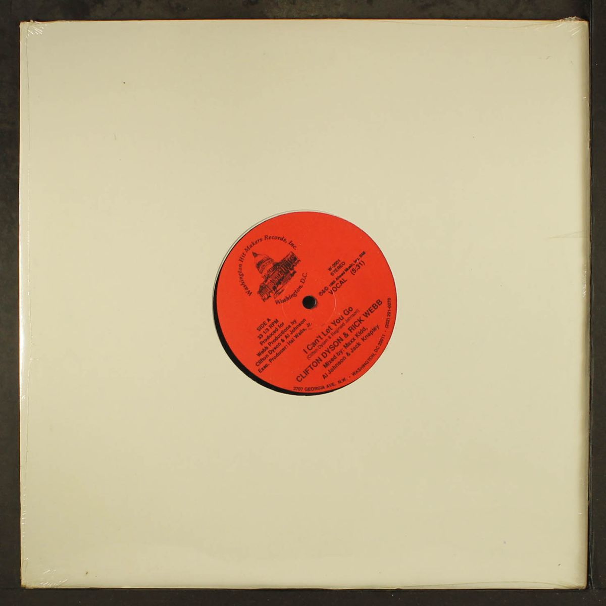 i can't let you go by CLIFTON DYSON & RICK WEBB