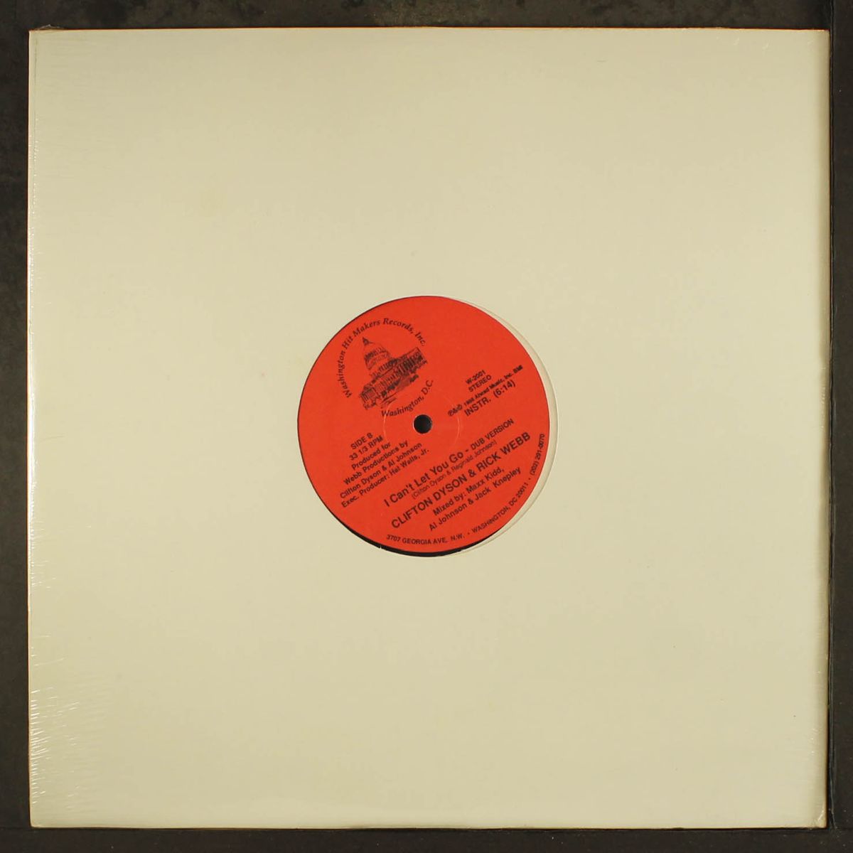 i can't let you go by CLIFTON DYSON & RICK WEBB