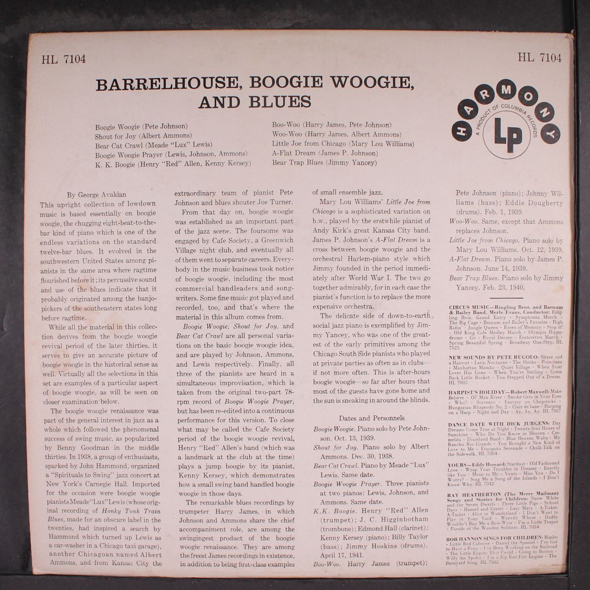 barrelhouse, boogie woogie, and blues by VARIOUS