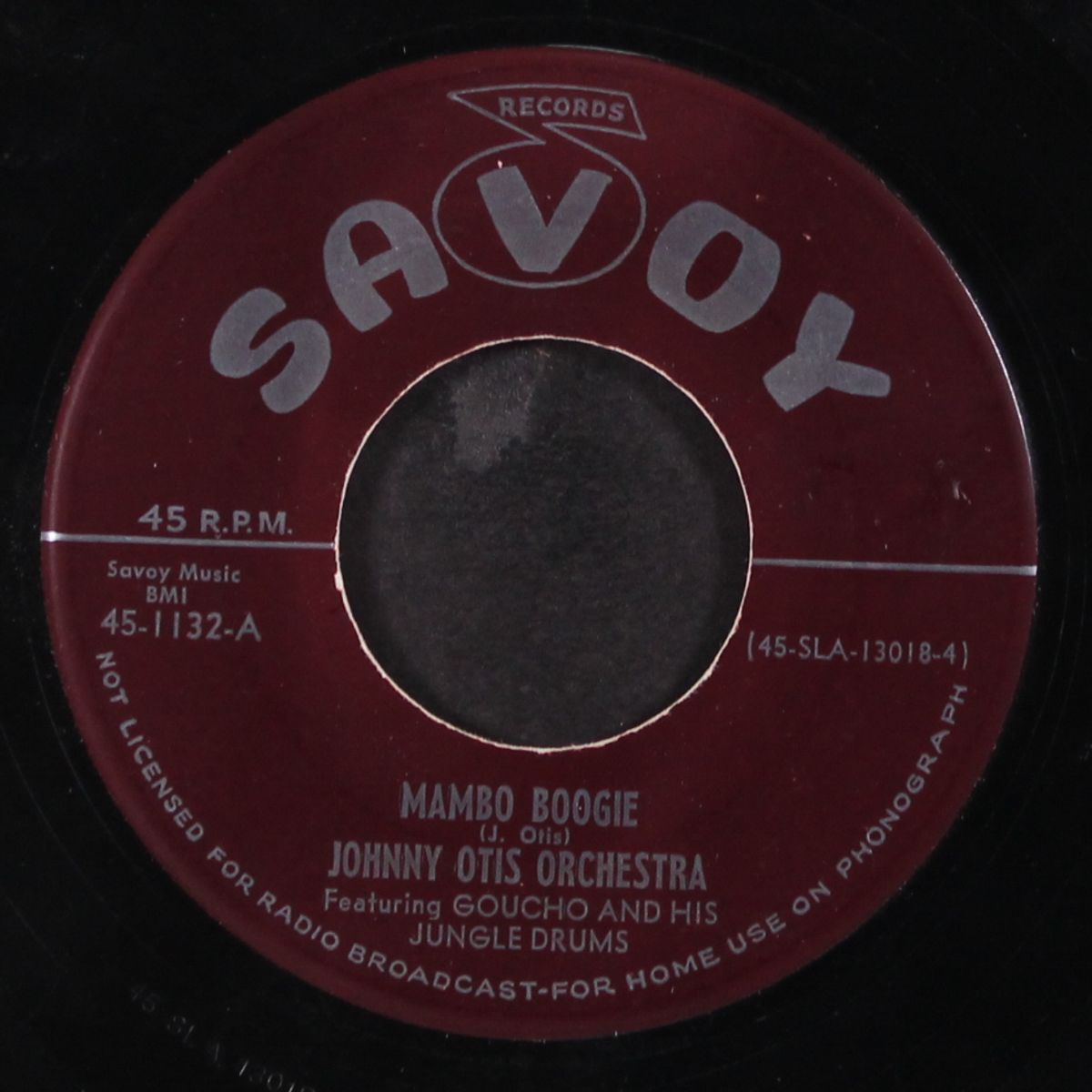 mambo boogie / mambo blues by JOHNNY OTIS / ROBERT BANKS