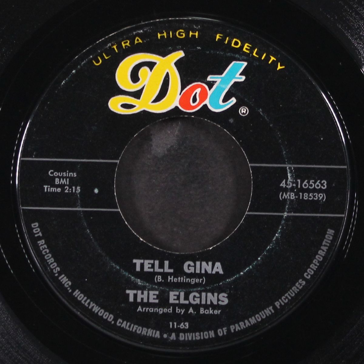 cheryl / tell gina by ELGINS