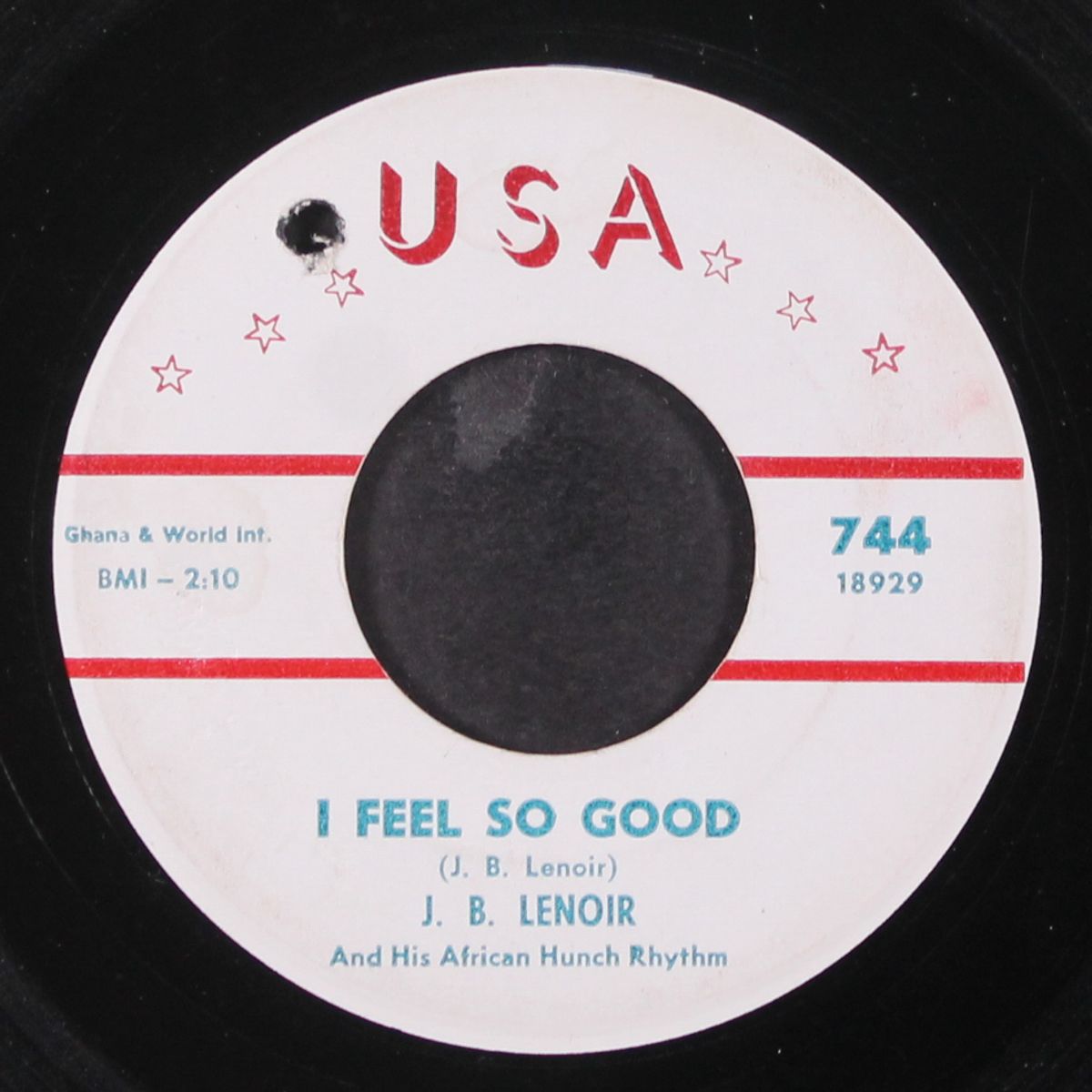 i feel so good / i sing um the way i feel by J.B. LENOIR