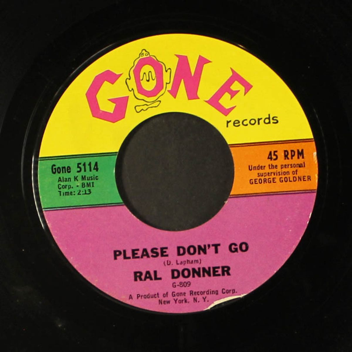 please don't go / i didn't figure on him by RAL DONNER