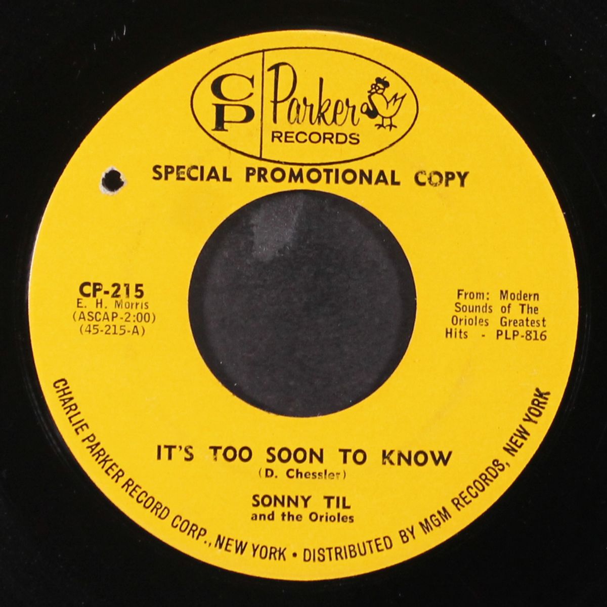 it's too soon to know / i miss you so by SONNY TIL & ORIOLES