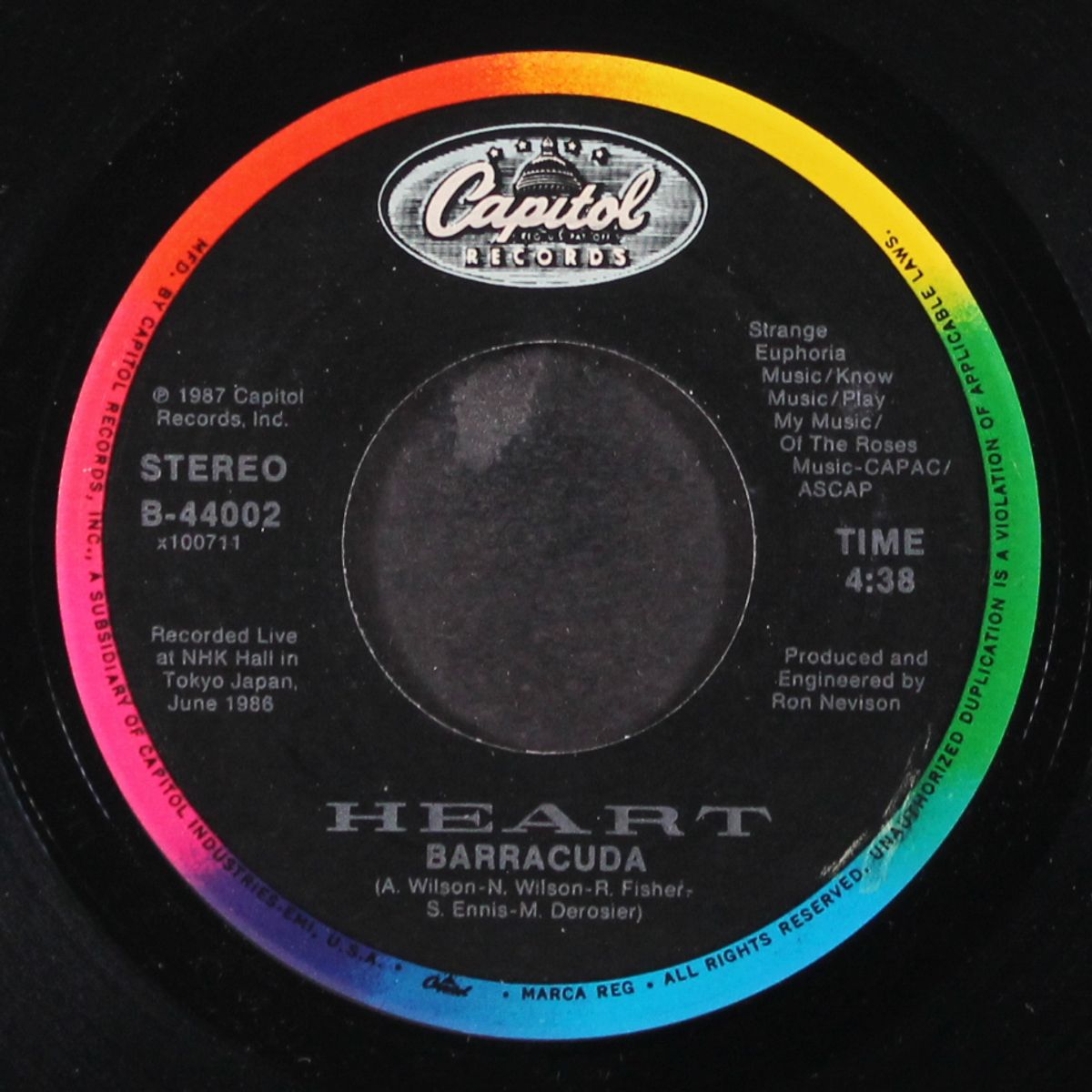alone / barracuda by HEART