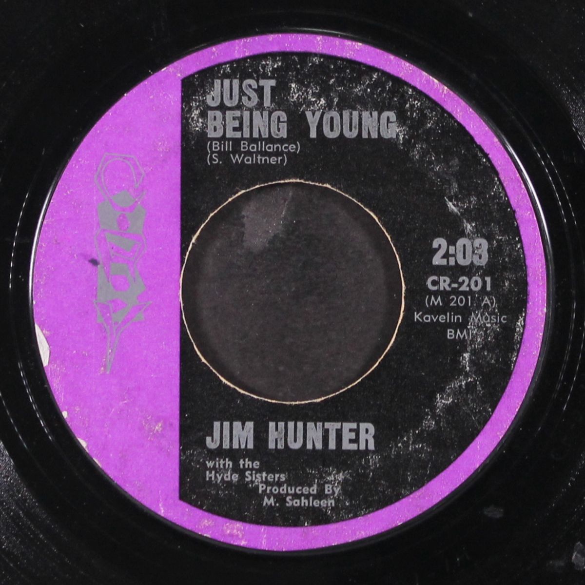 sweet lovin' / just being young by JIM HUNTER