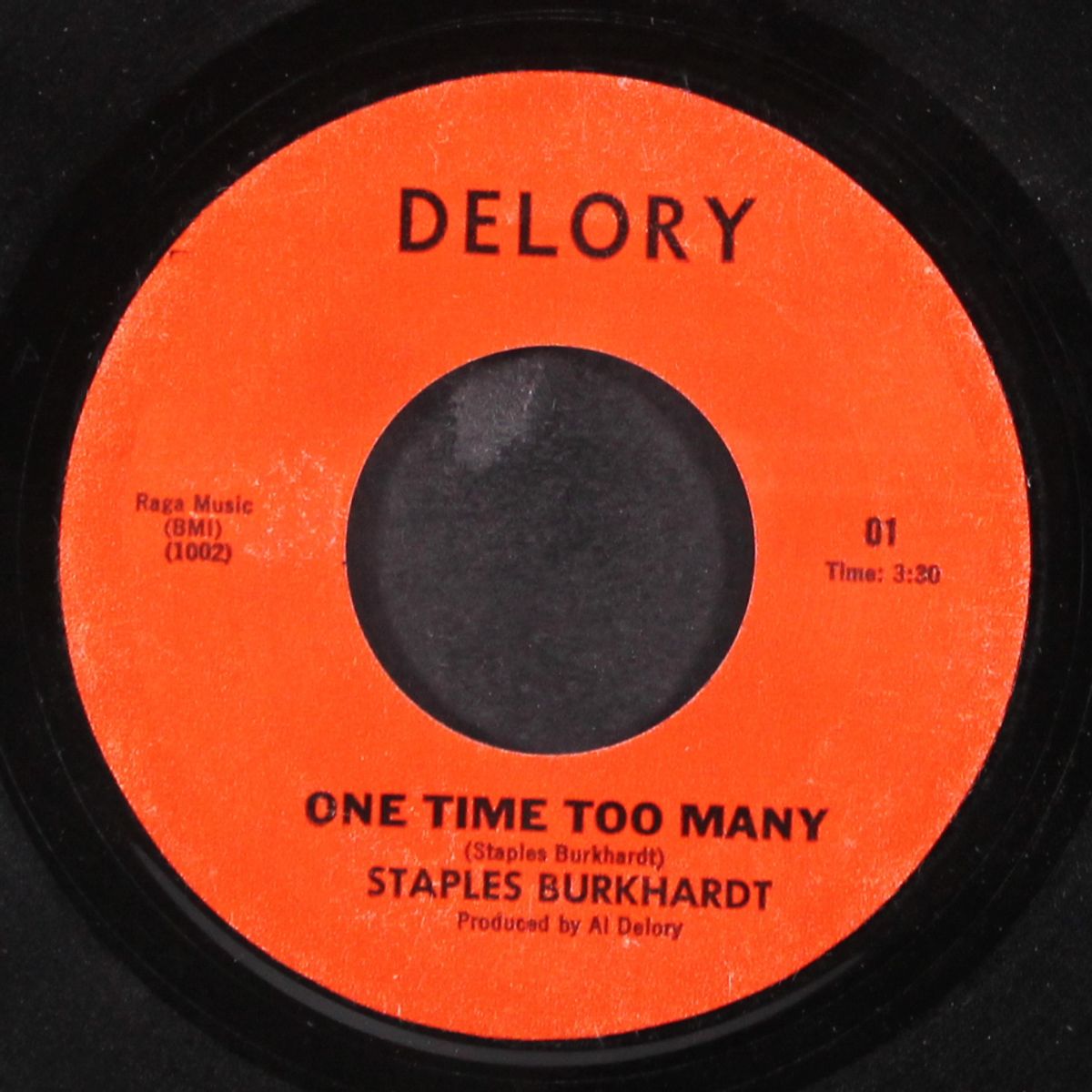 same old guy / one time too many by STAPLES BURKHARDT