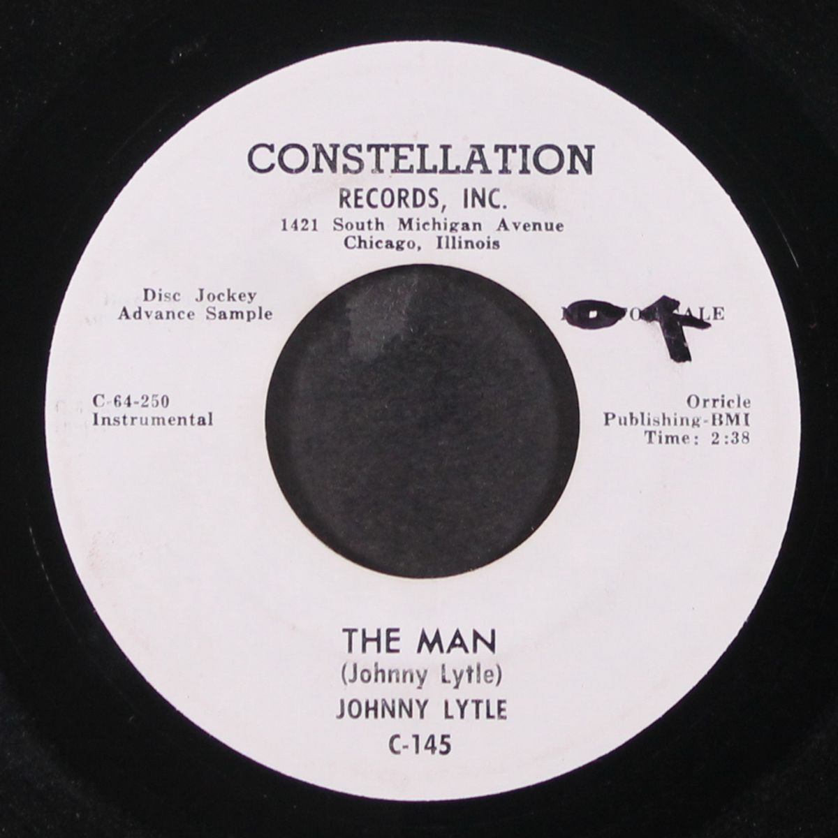 the man / big bill by JOHNNY LYTLE