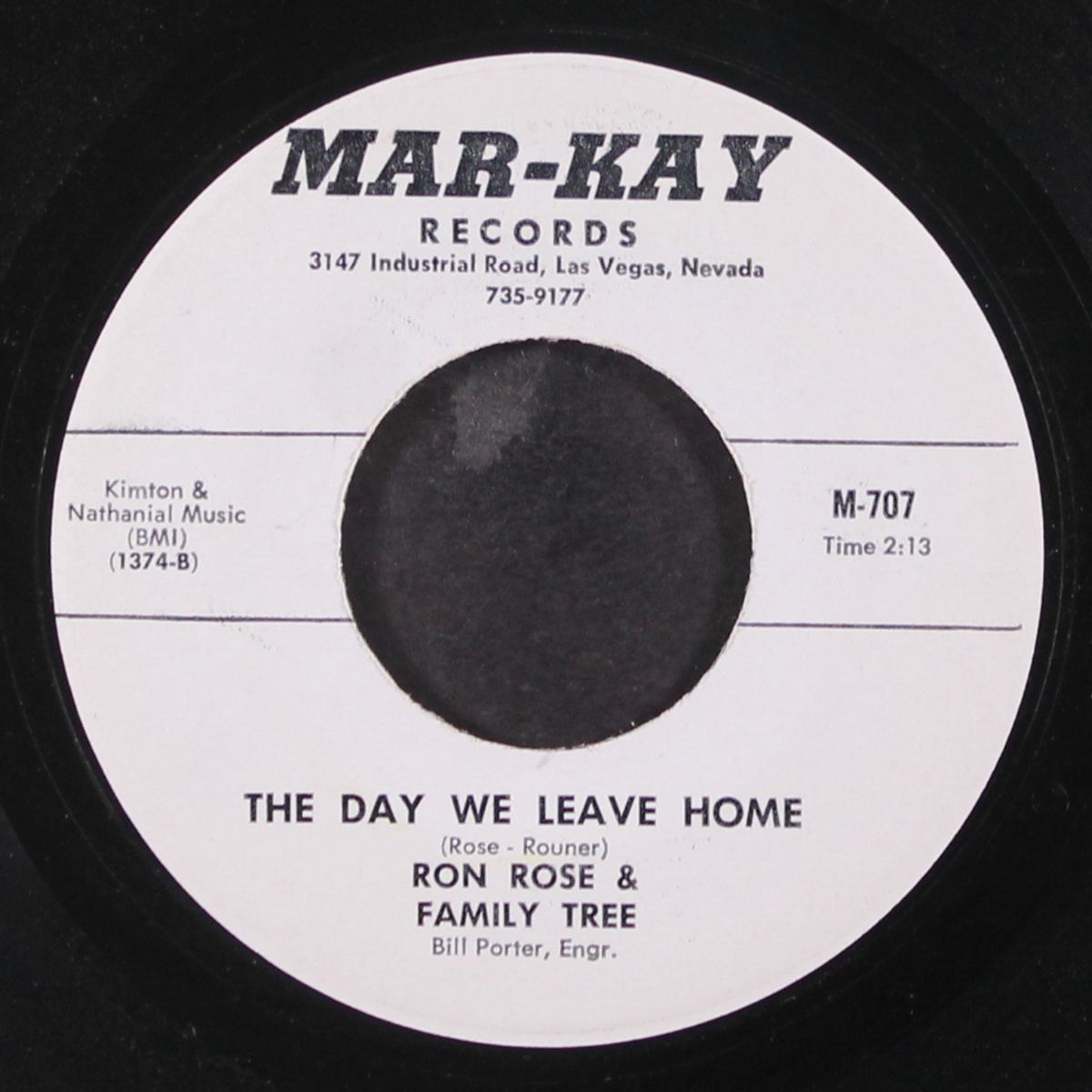 the day we leave home / where is all the love by RON ROSE & FAMILY TREE