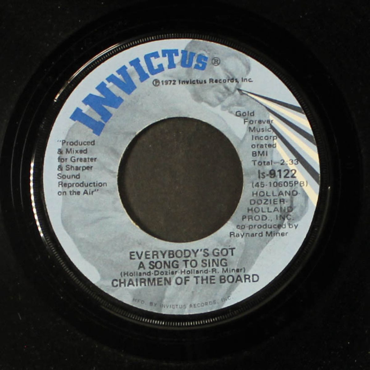 working on a building of love / everybody's got a song to sing by CHAIRMEN OF THE BOARD