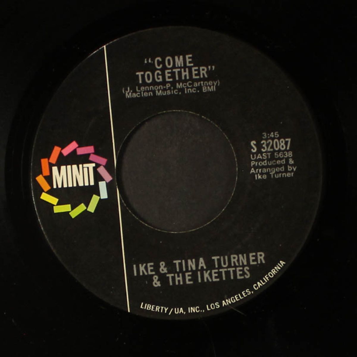 come together / honky tonk women by IKE & TINA TURNER