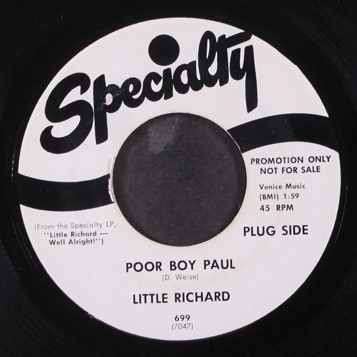 poor boy paul / wonderin' by LITTLE RICHARD