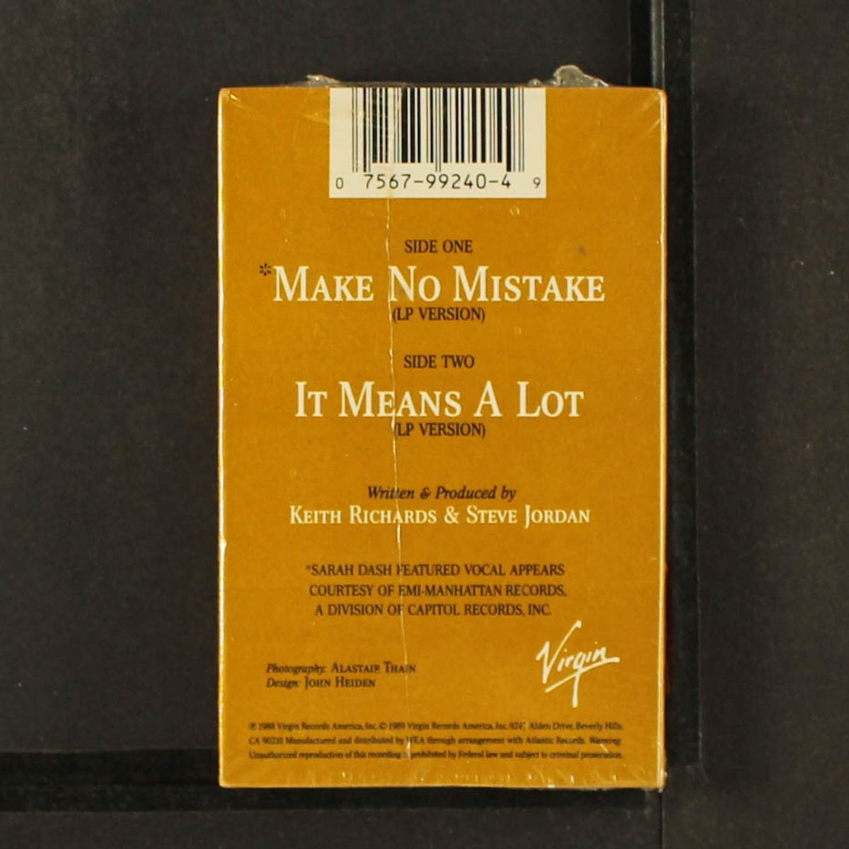 make no mistake by KEITH RICHARDS