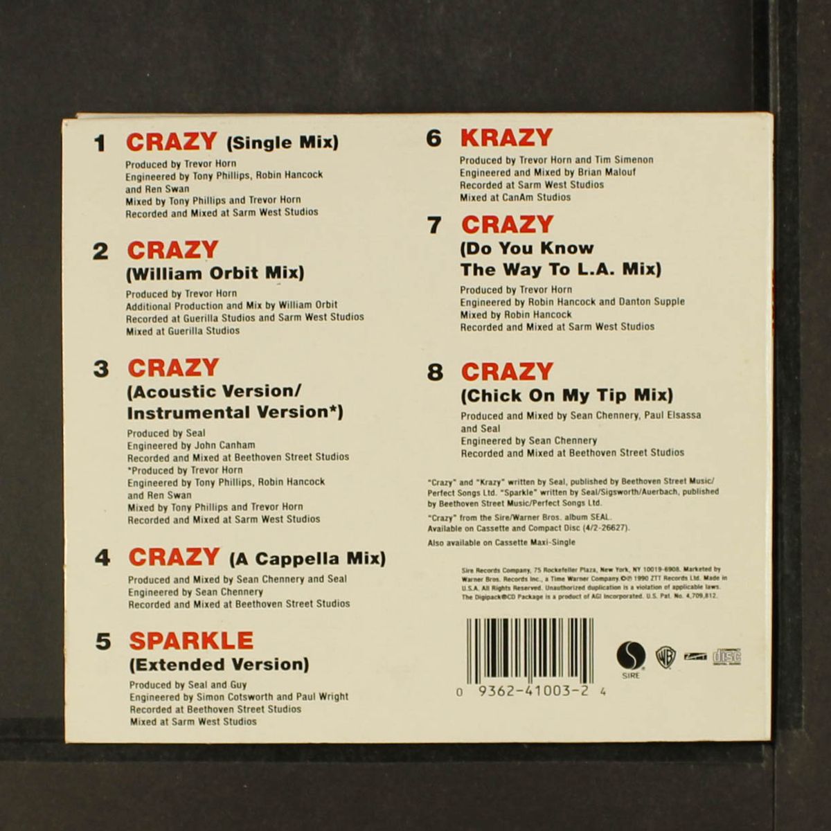 crazy by SEAL