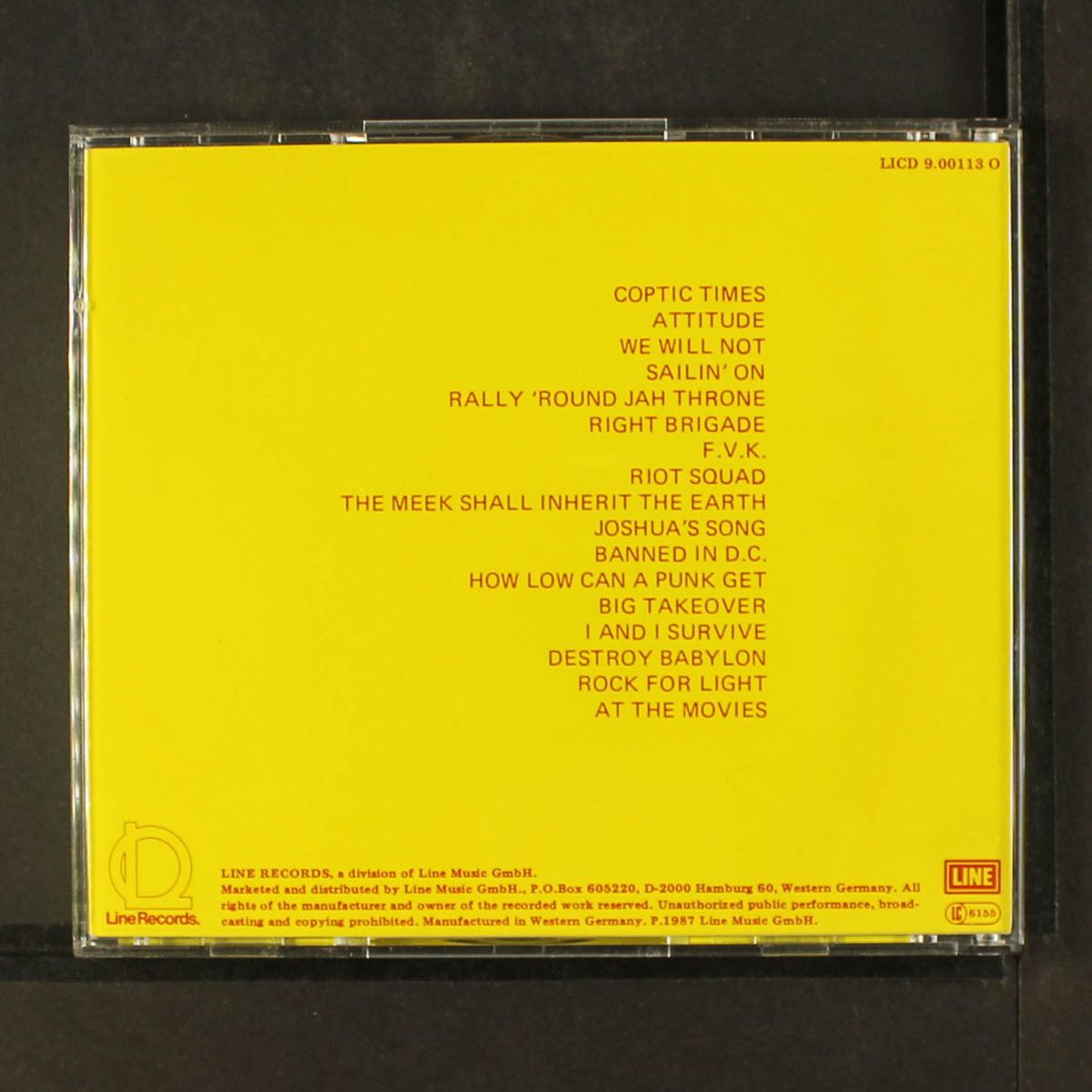 rock for light by BAD BRAINS