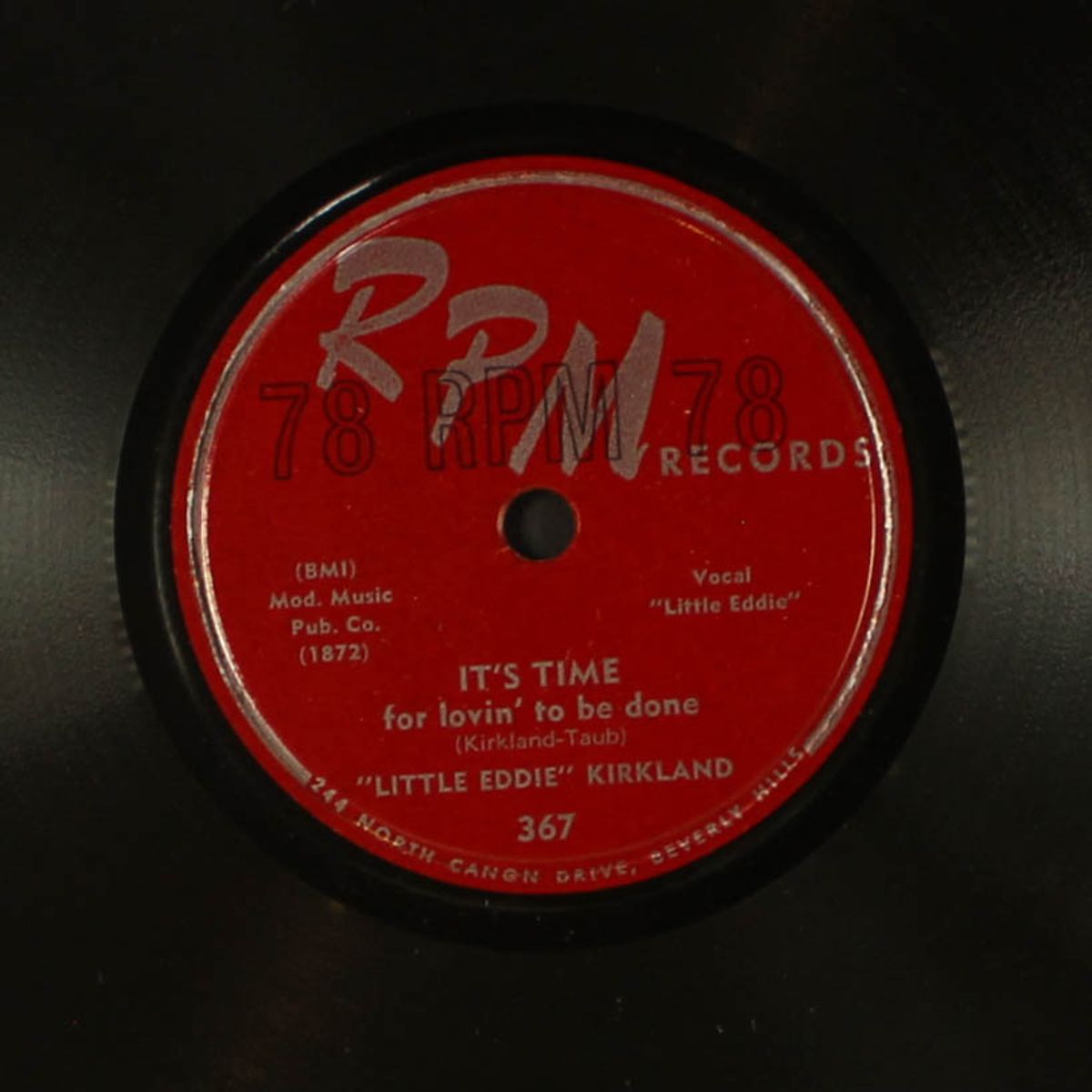 that's all right / it's time by EDDIE KIRKLAND