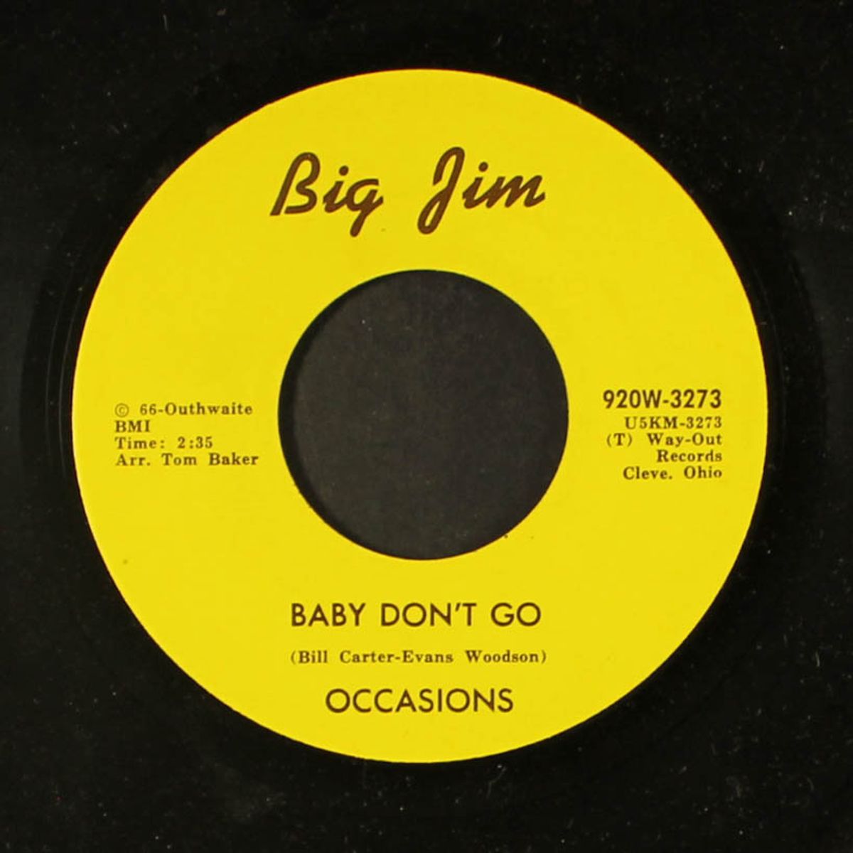 baby don't go / there's no you by OCCASIONS