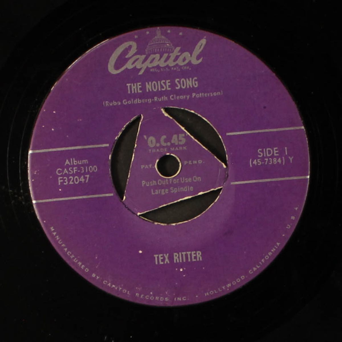 the noise song by TEX RITTER