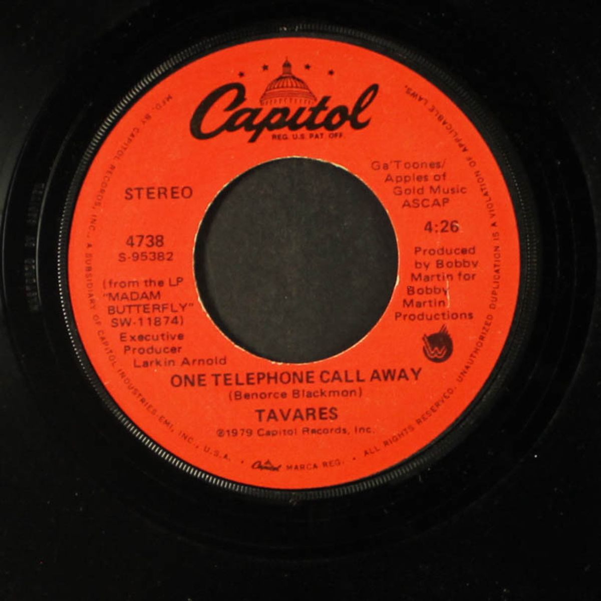 let me heal the bruises / one telephone call away by TAVARES