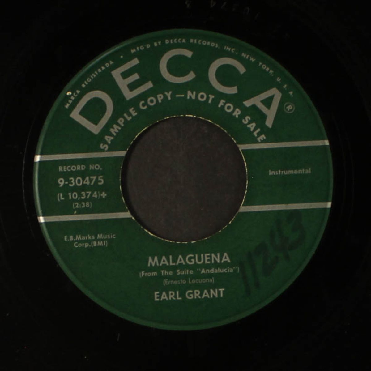 fever / malaguena by EARL GRANT