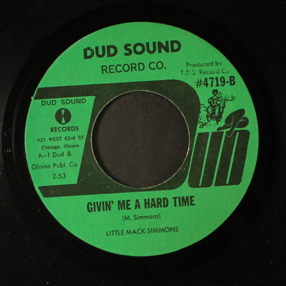 never leave my homework undone / givin' me a hard time by LITTLE MACK SIMMONS