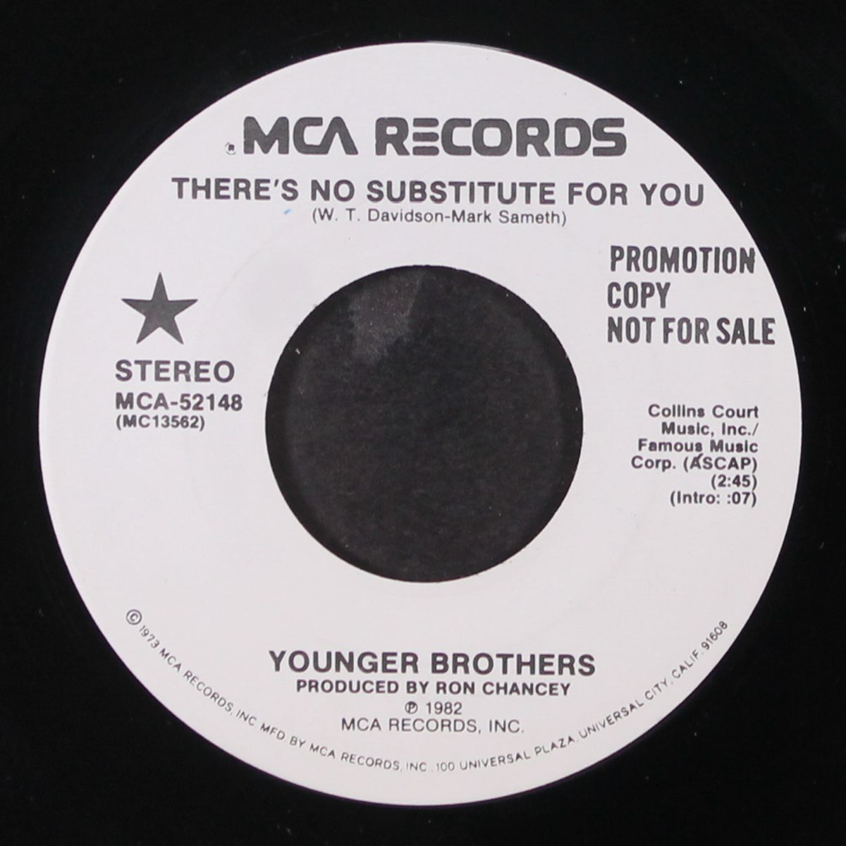 there's no substitute for you / same by YOUNGER BROTHERS