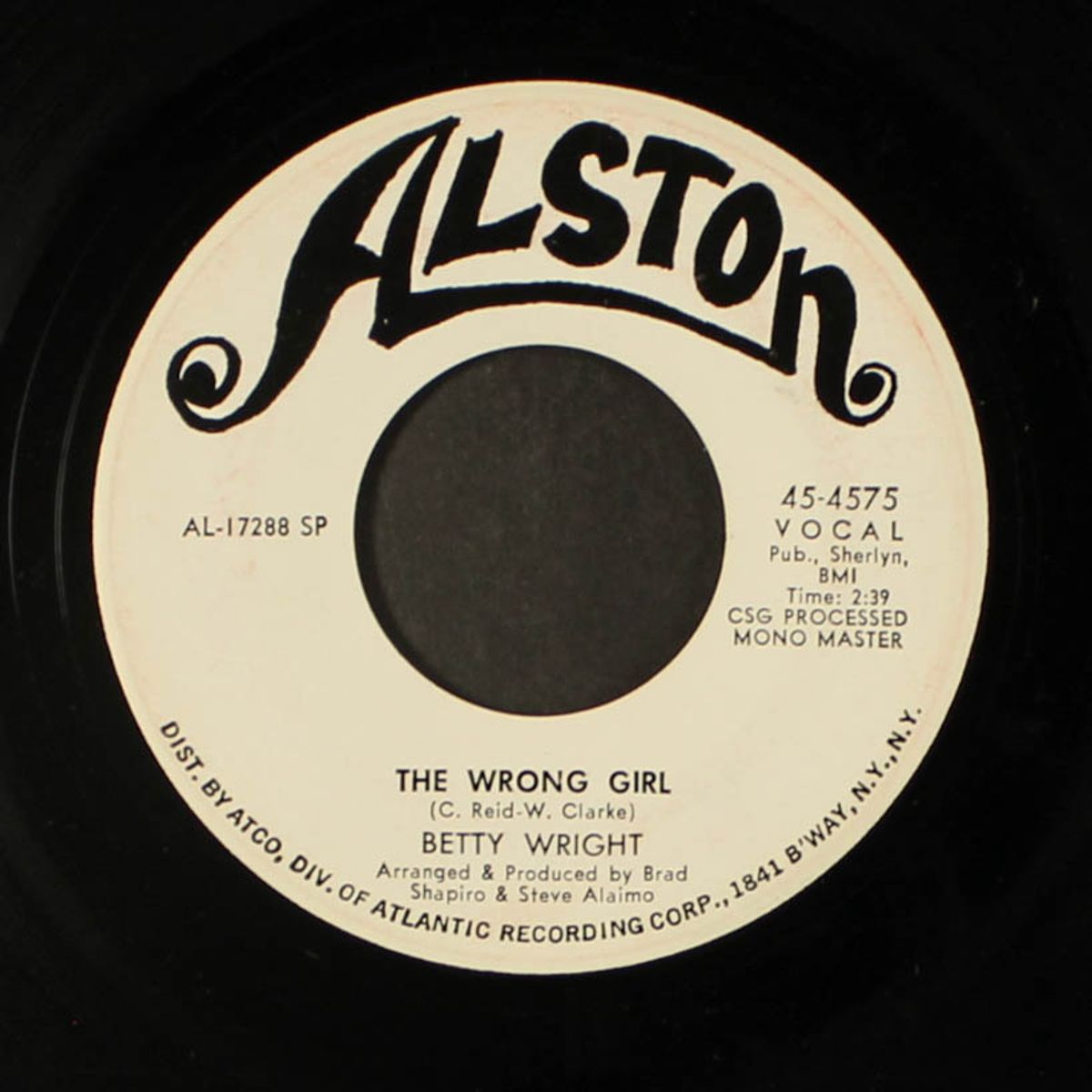 the joy of becoming a woman / the wrong girl by BETTY WRIGHT
