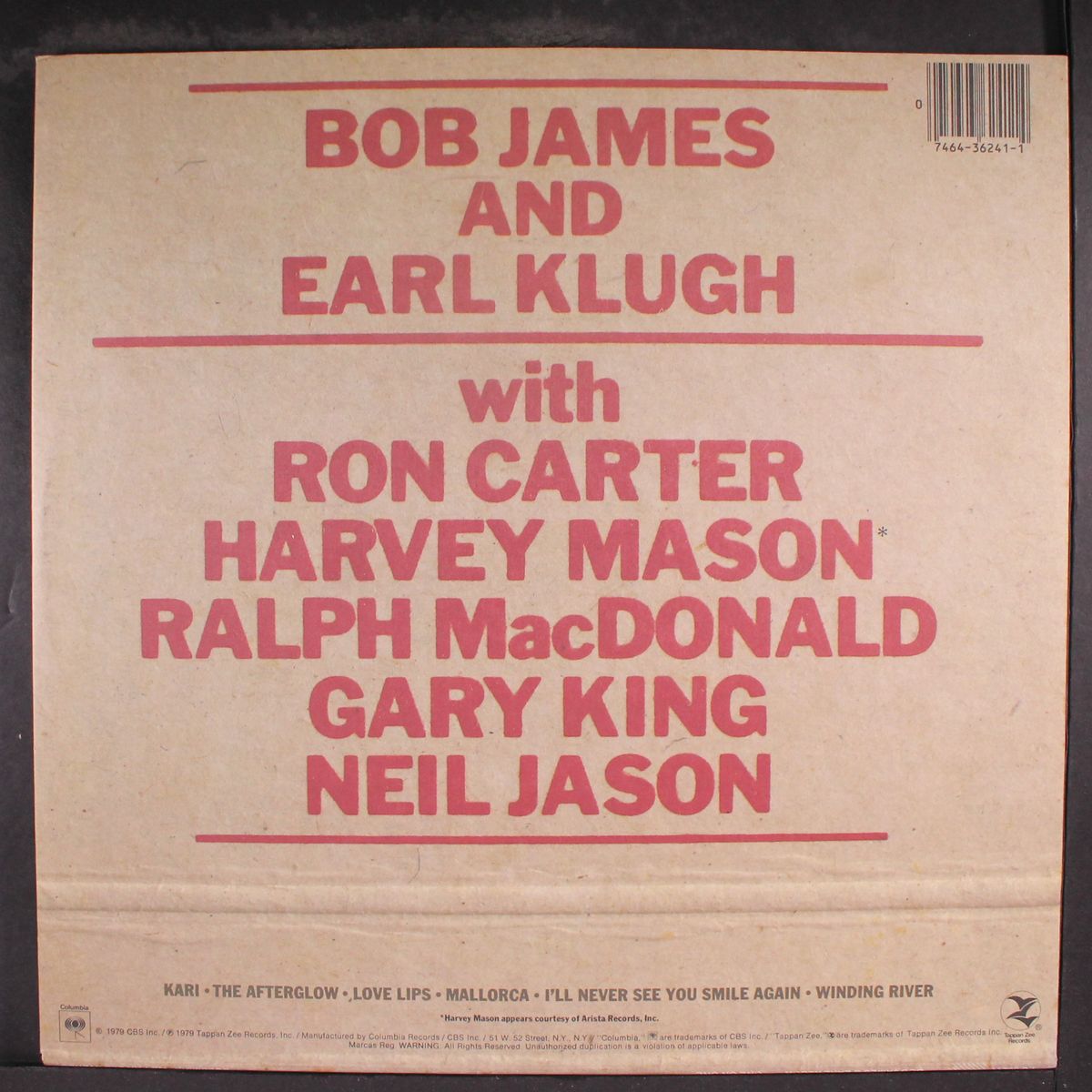 one on one by BOB JAMES & EARL KLUGH