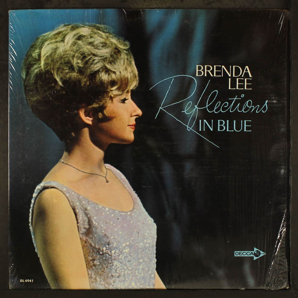 reflections in blue by BRENDA LEE