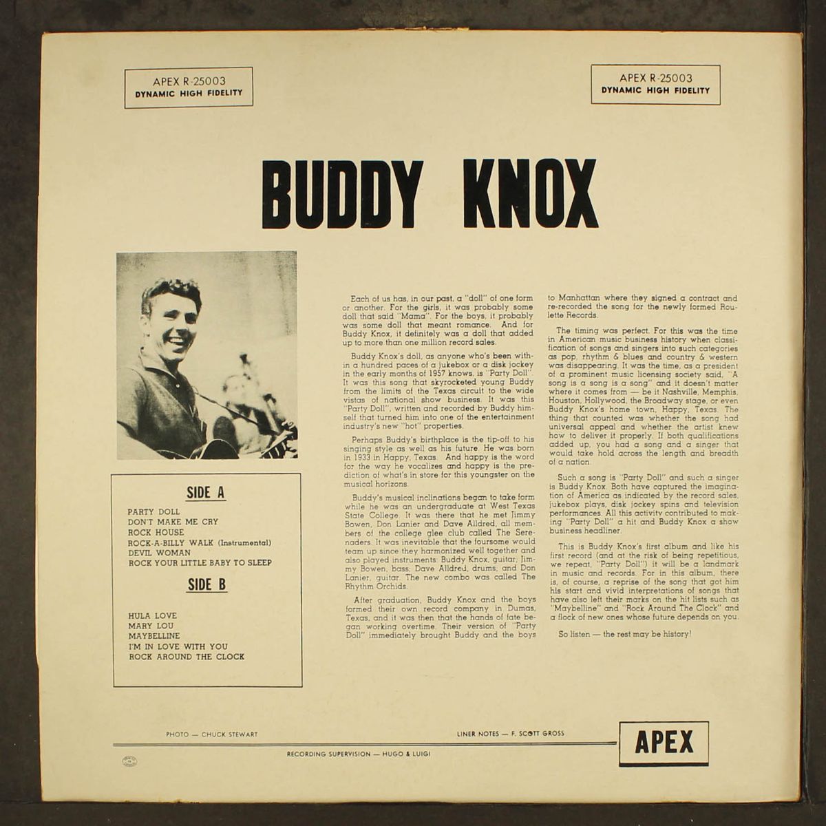 buddy knox by BUDDY KNOX