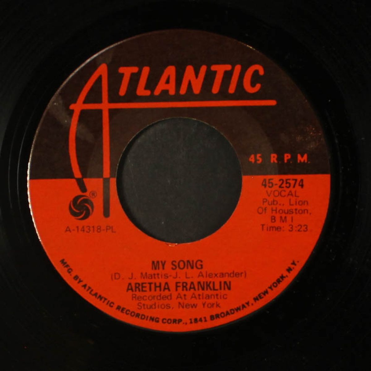see saw / my song by ARETHA FRANKLIN
