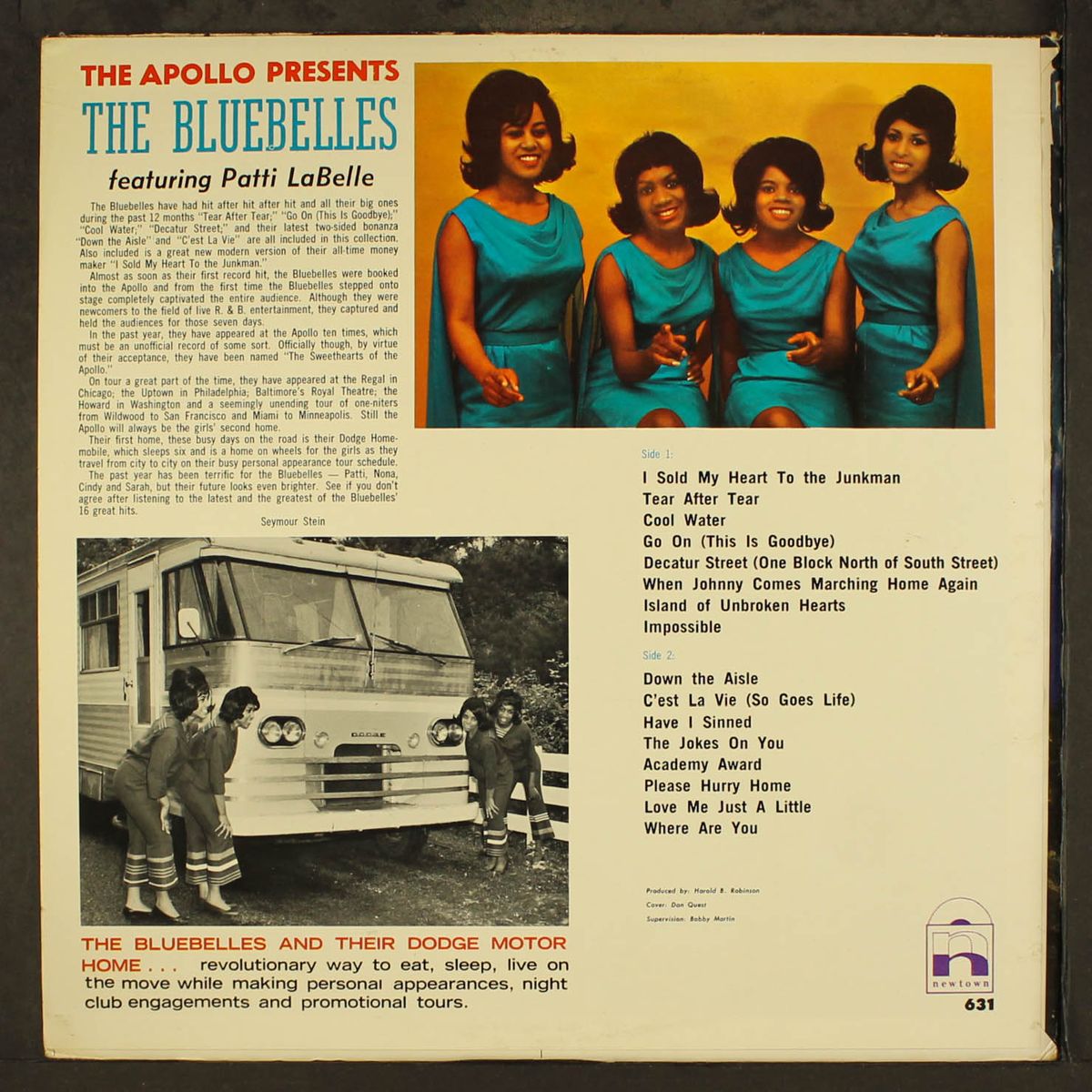 sweethearts of the apollo by PATTI LABELLE & BLUEBELLES