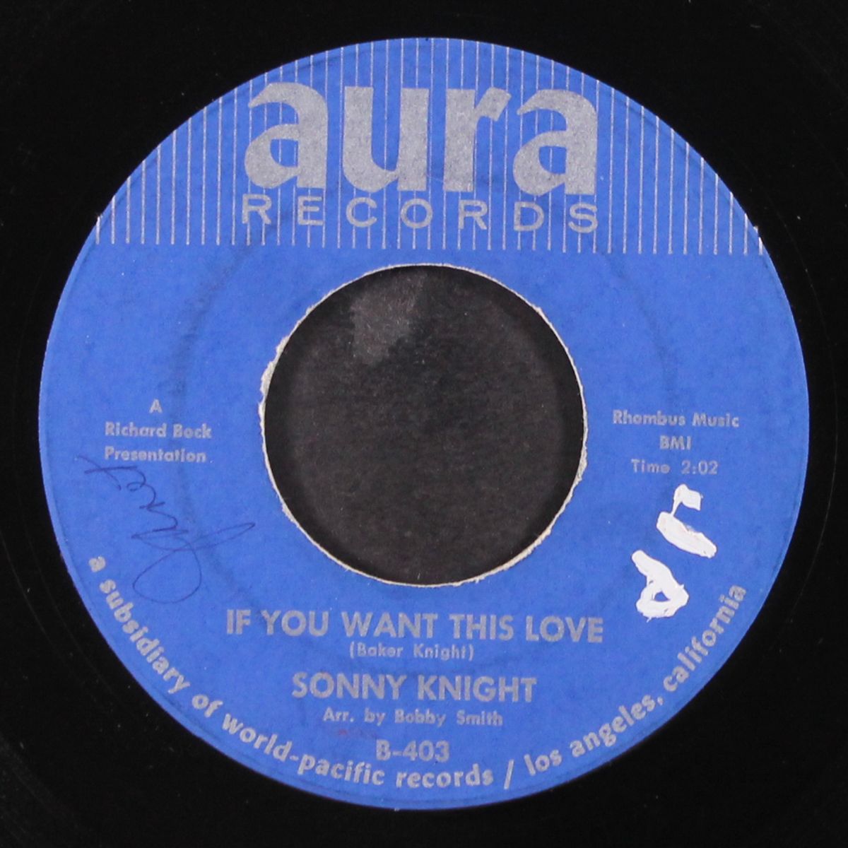 if you want this love / i just called to say hello by SONNY KNIGHT