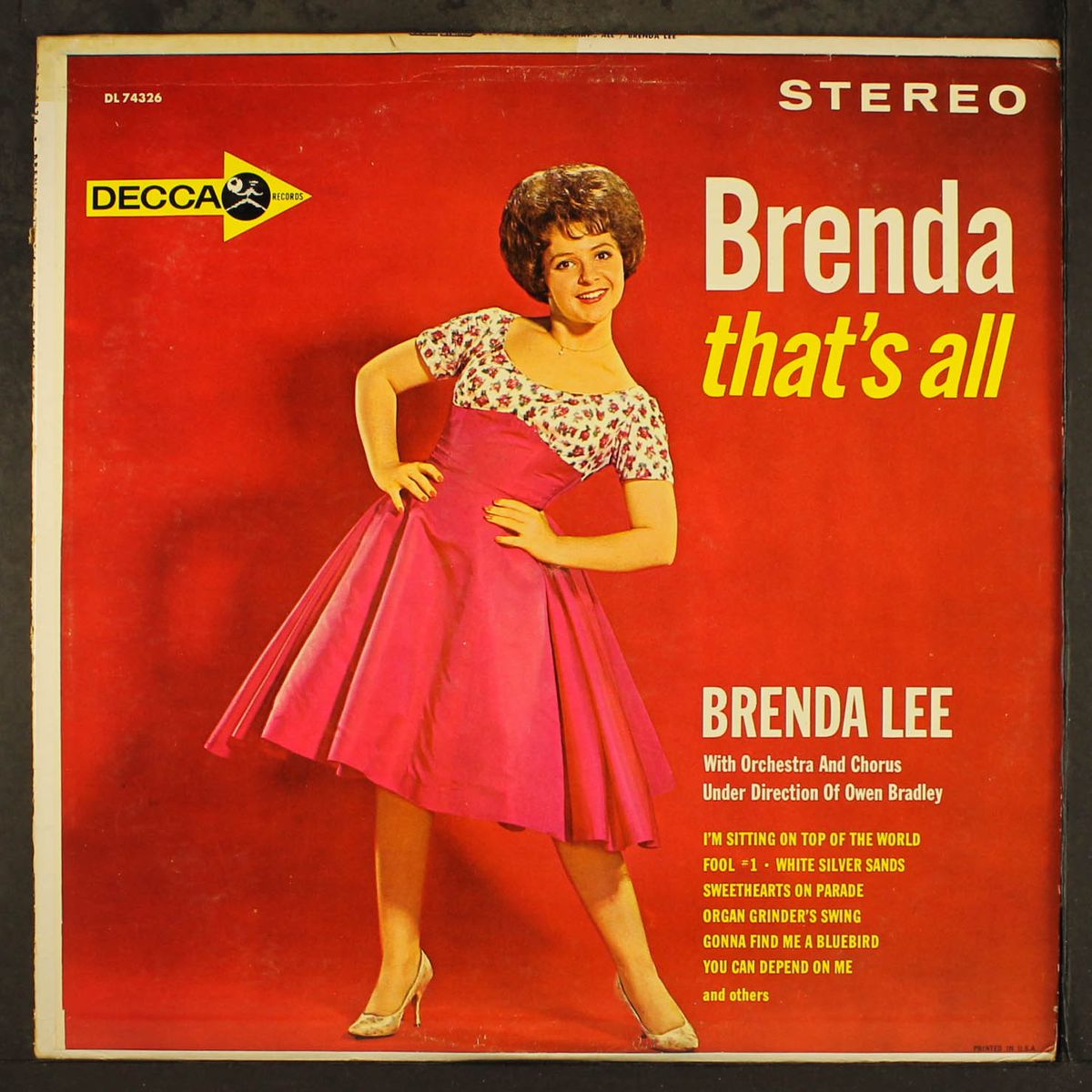 that's all by BRENDA LEE
