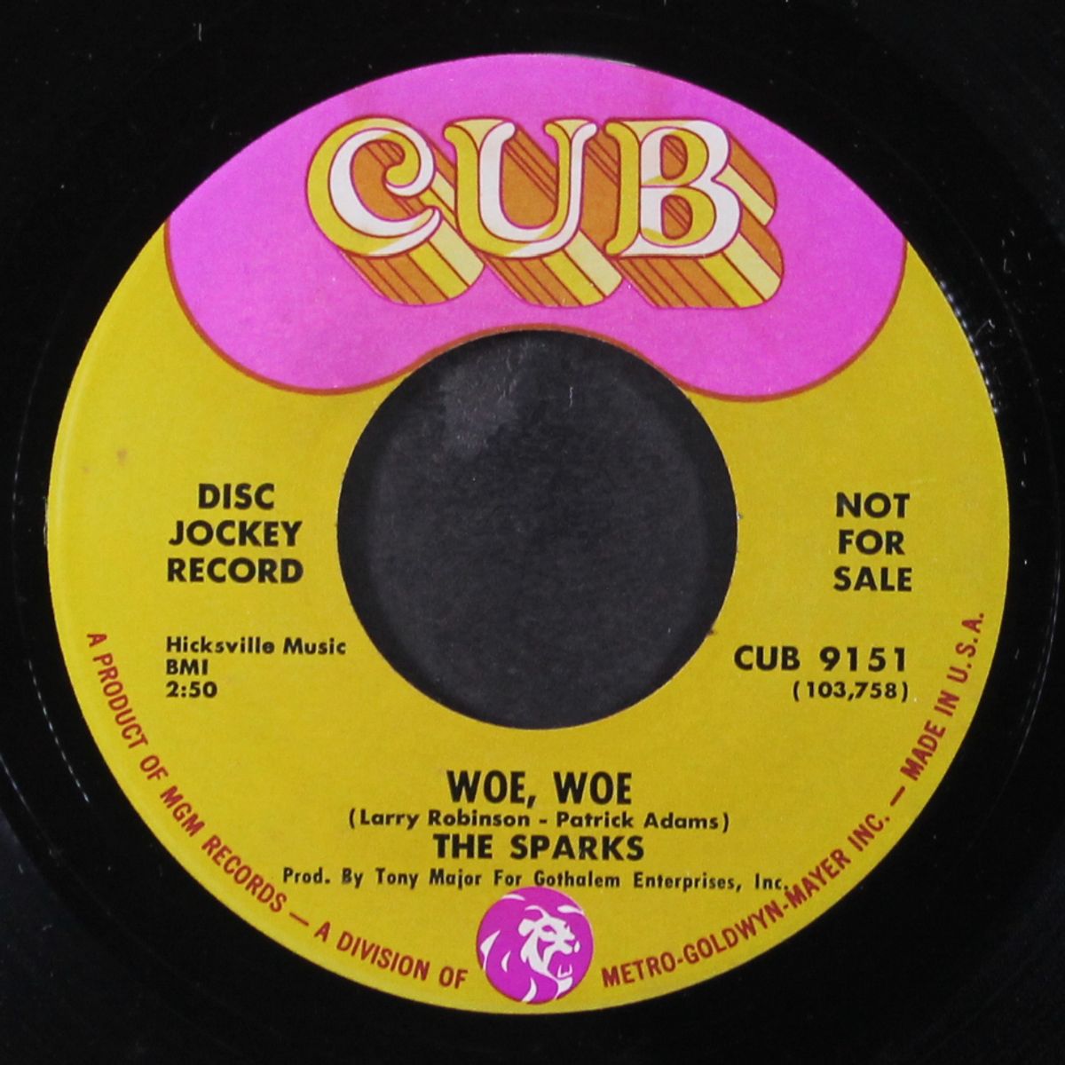cool it / woe, woe by SPARKS