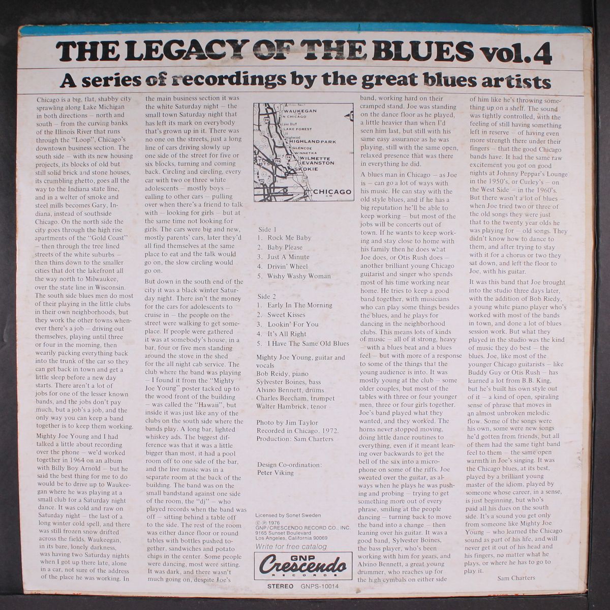 the legacy of the blues, vol. 4 by MIGHTY JOE YOUNG