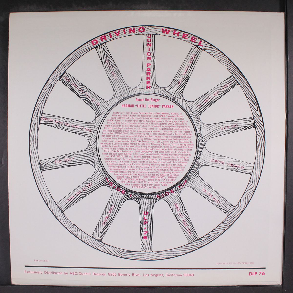 driving wheel by LITTLE JUNIOR PARKER