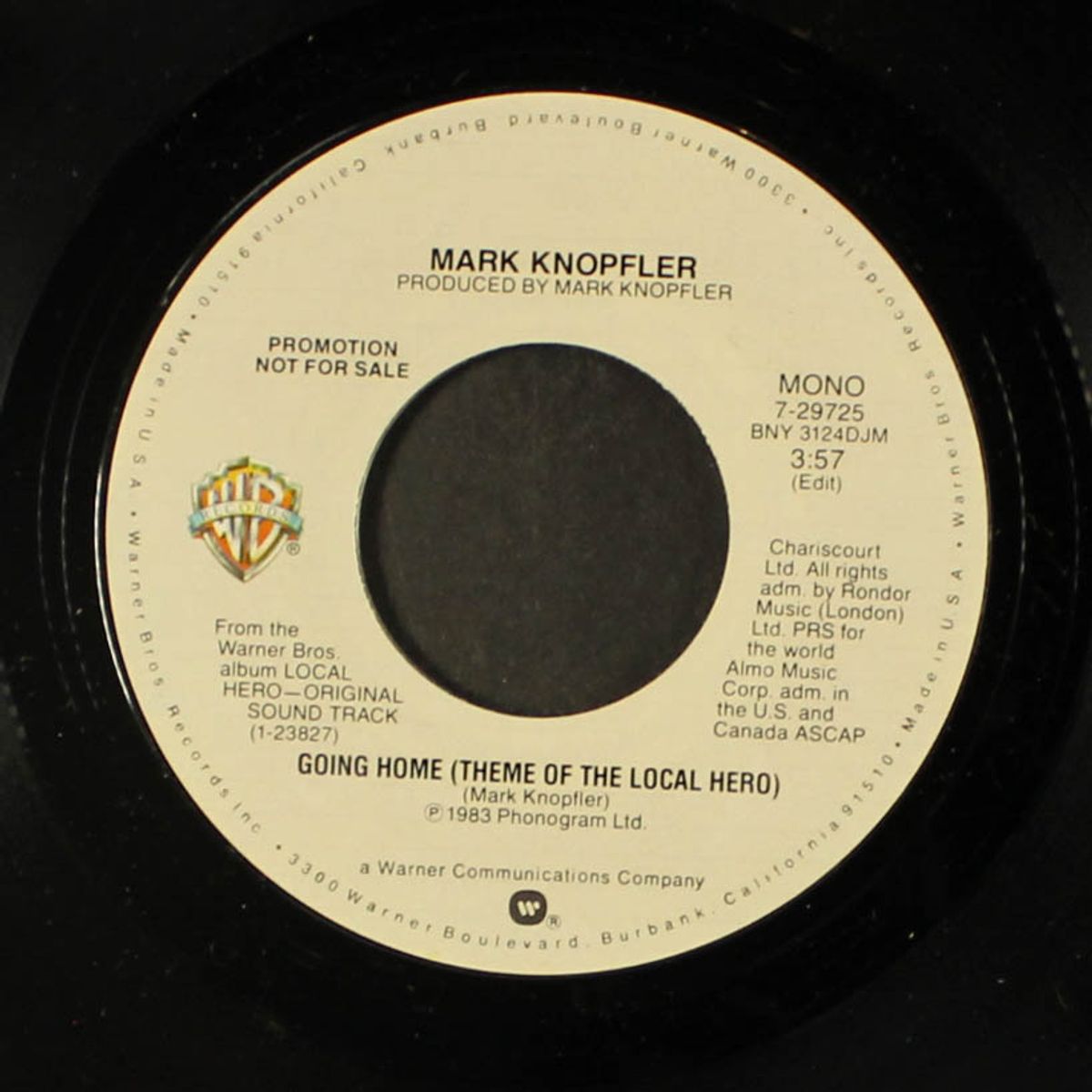 going home / mono by MARK KNOPFLER