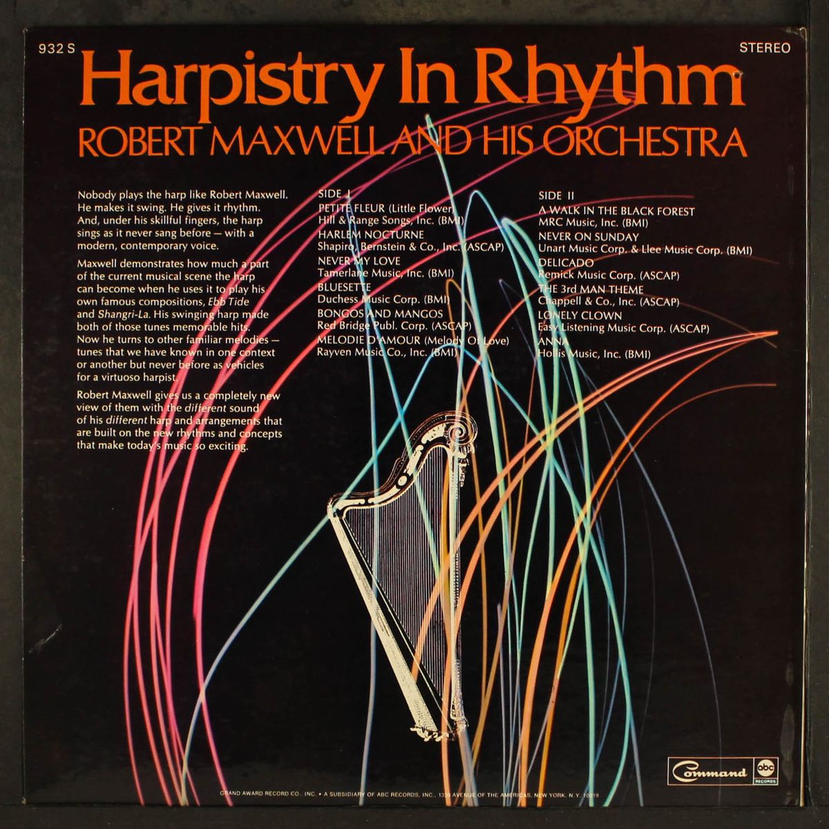 harpistry in rhythm by ROBERT MAXWELL