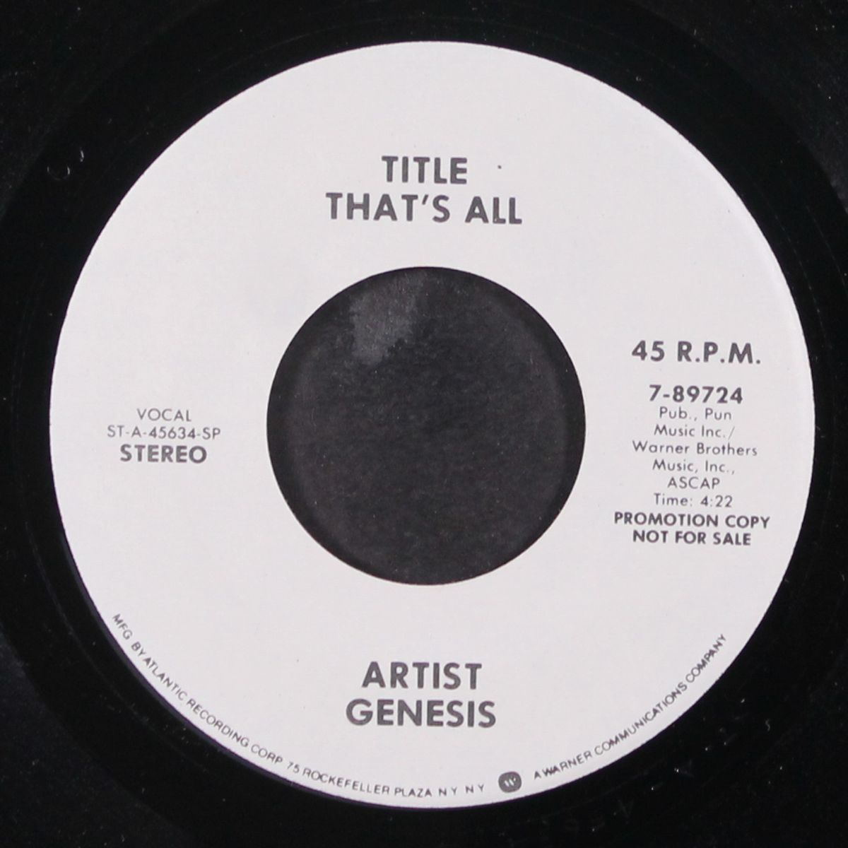 that's all by GENESIS