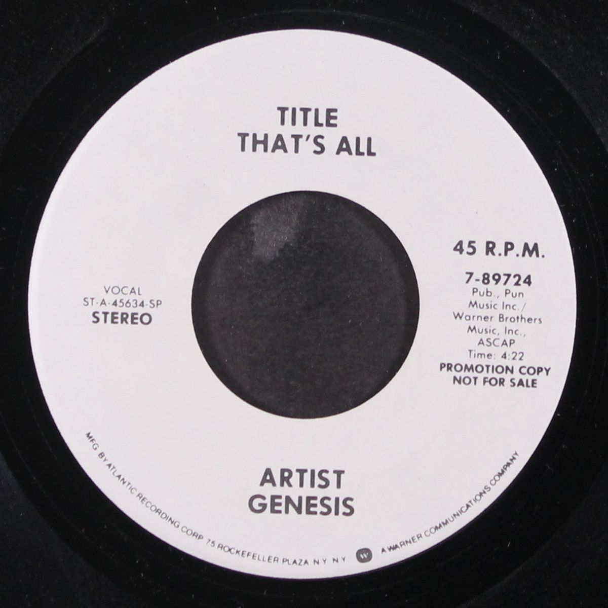 that's all by GENESIS
