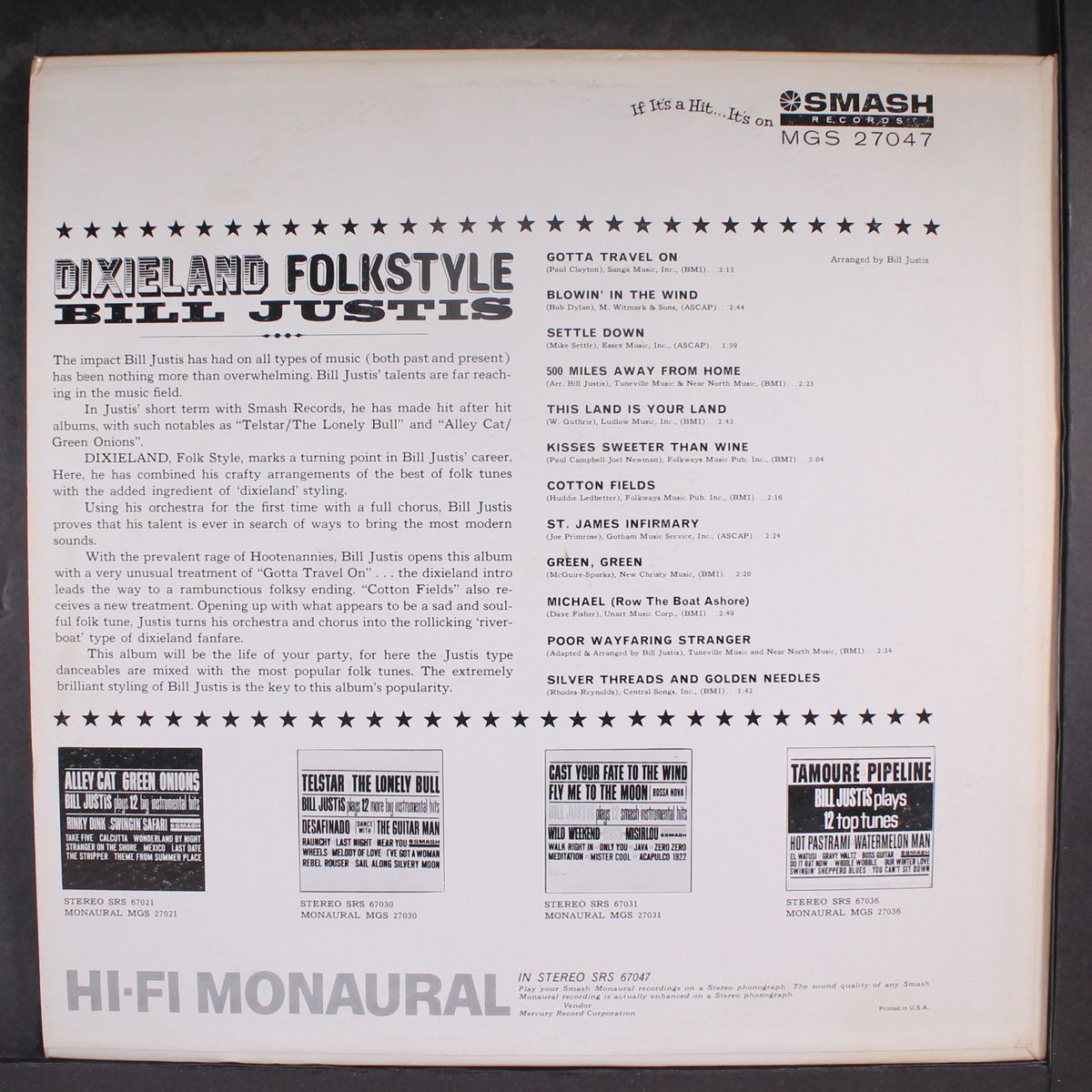 dixieland folkstyle by BILL JUSTIS