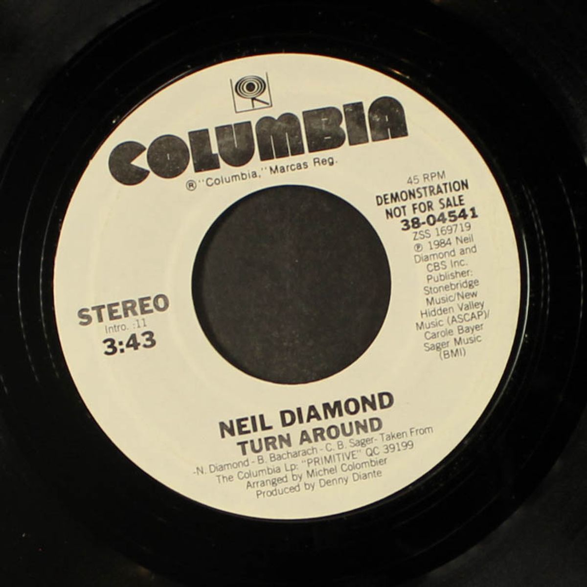 turn around by NEIL DIAMOND