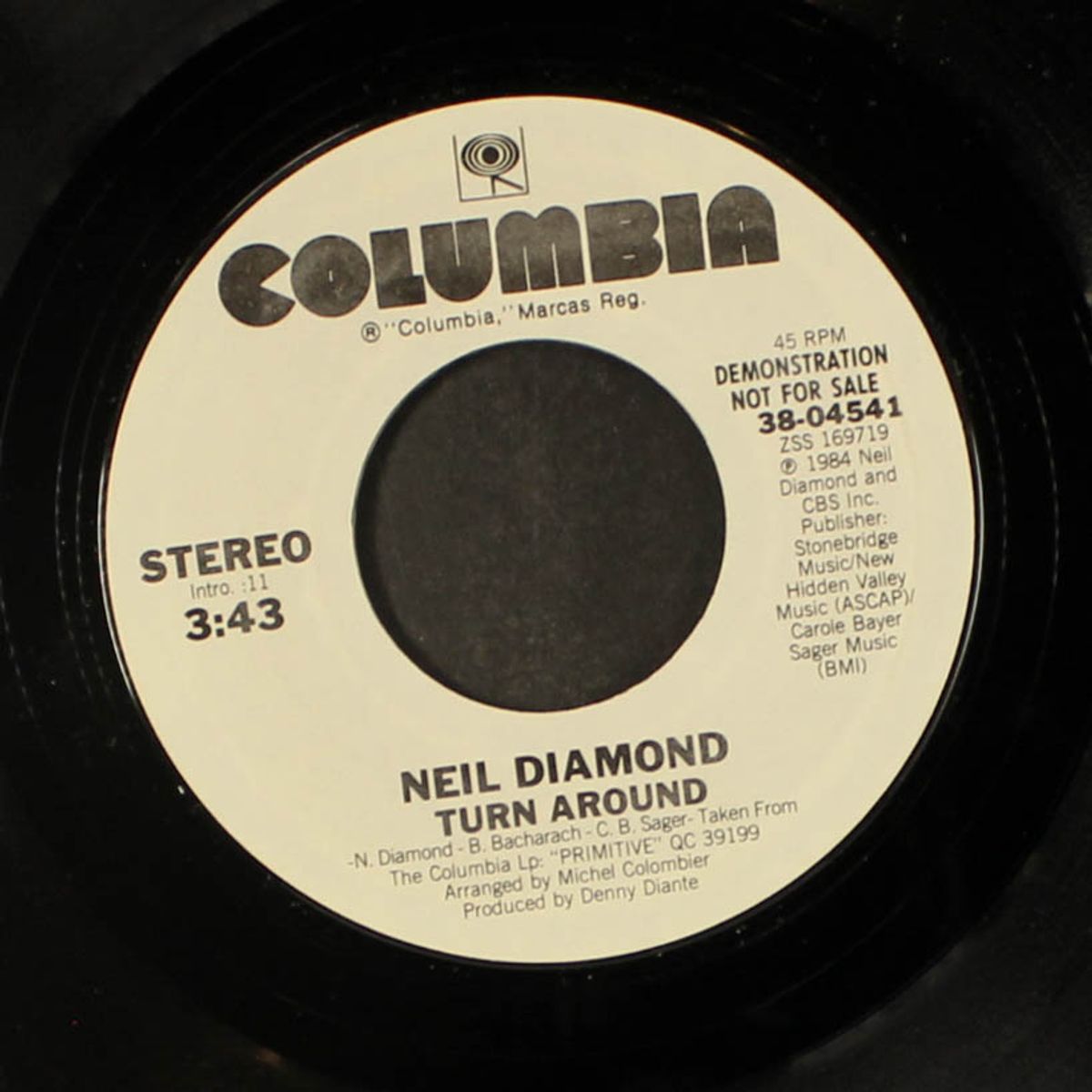 turn around by NEIL DIAMOND