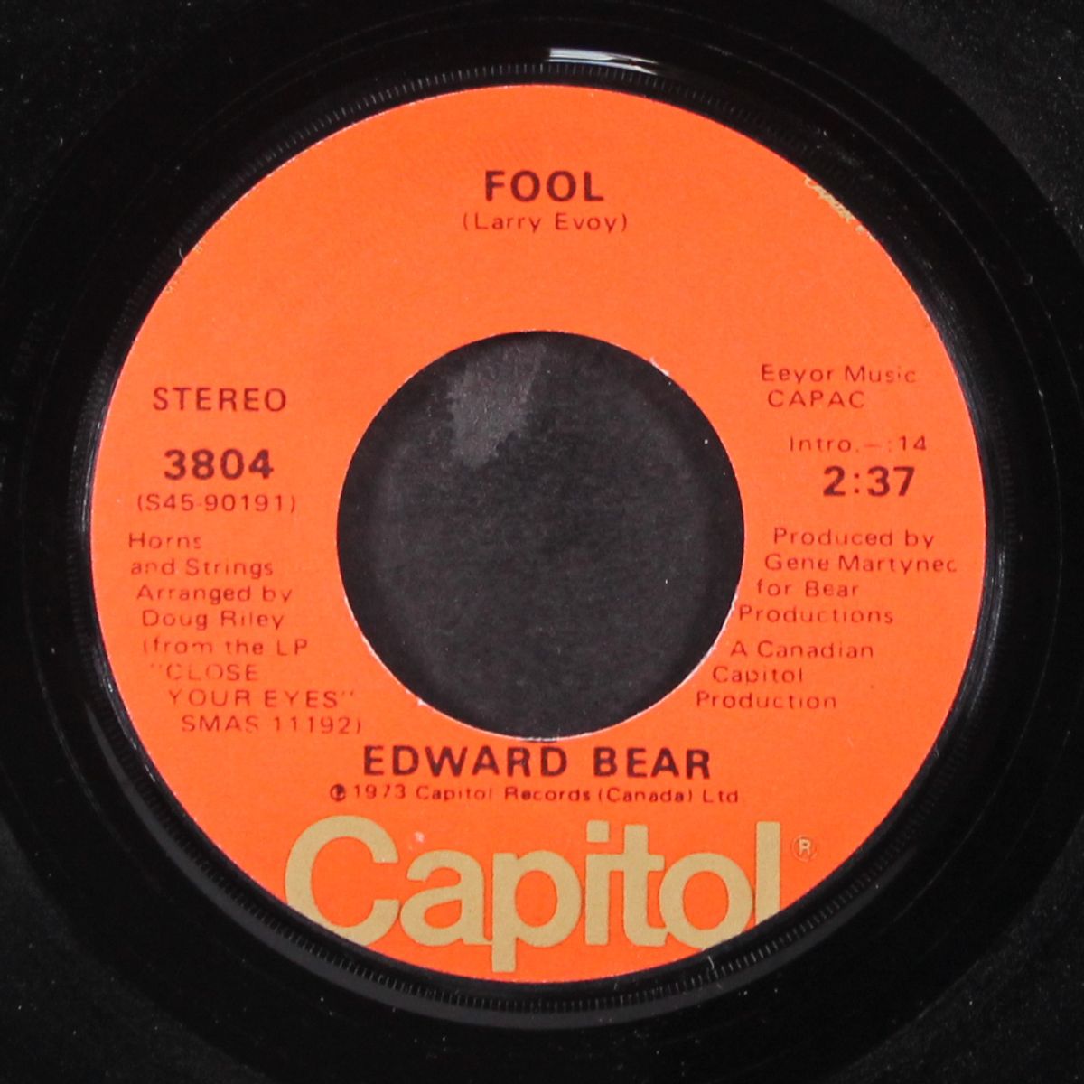 same old feeling / fool by EDWARD BEAR
