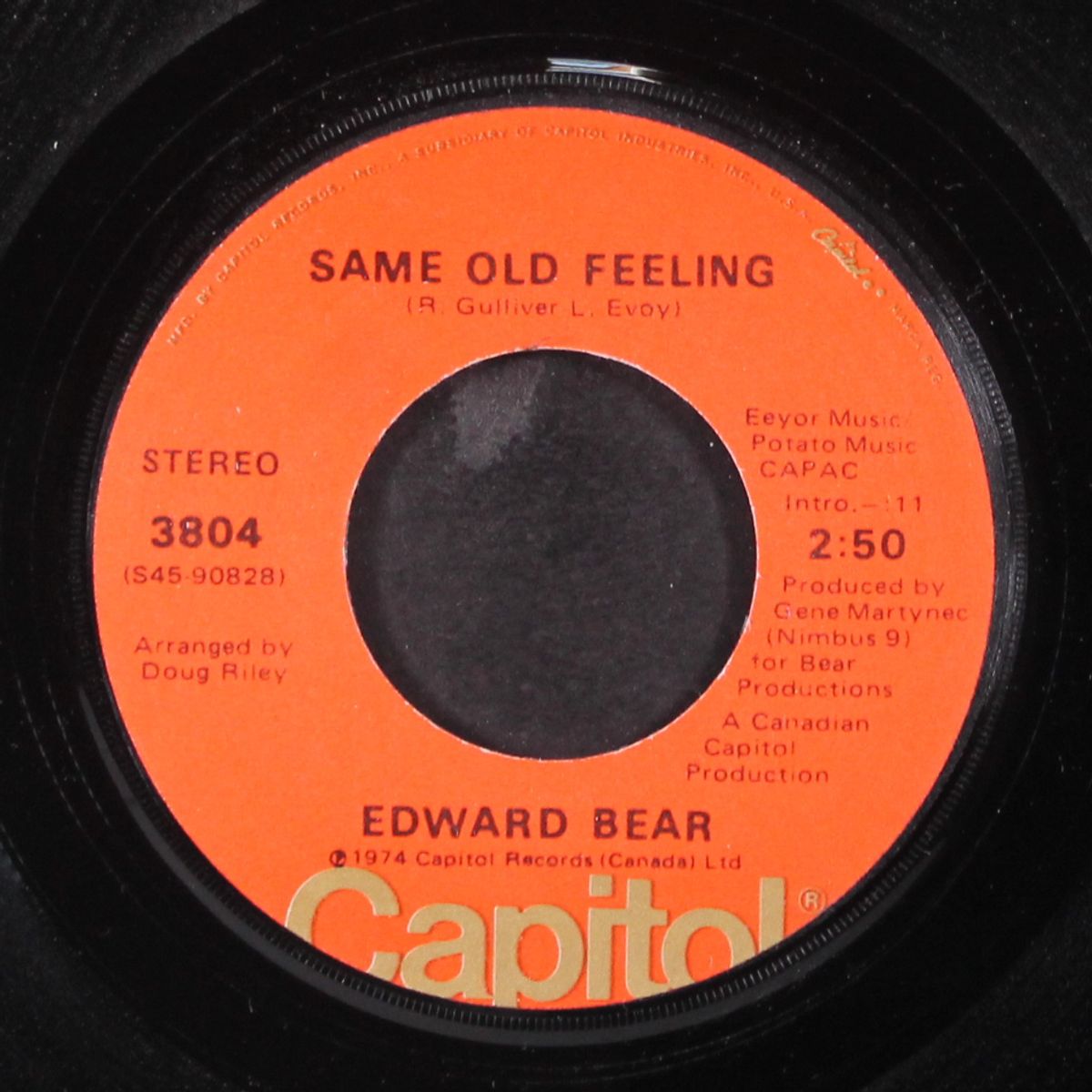 same old feeling / fool by EDWARD BEAR